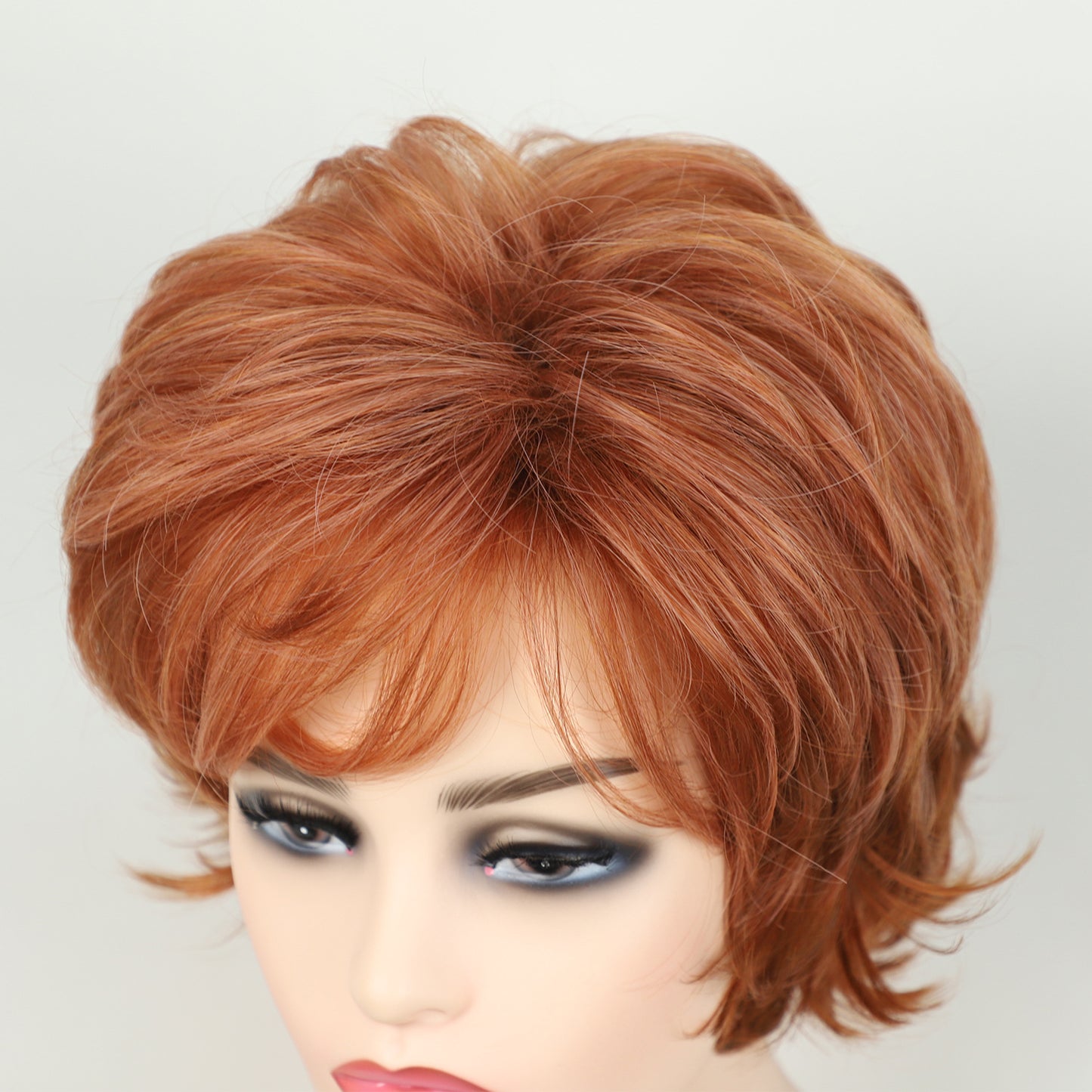 Women's Full Head Split Synthetic Wigs Wig Short Curly Hair