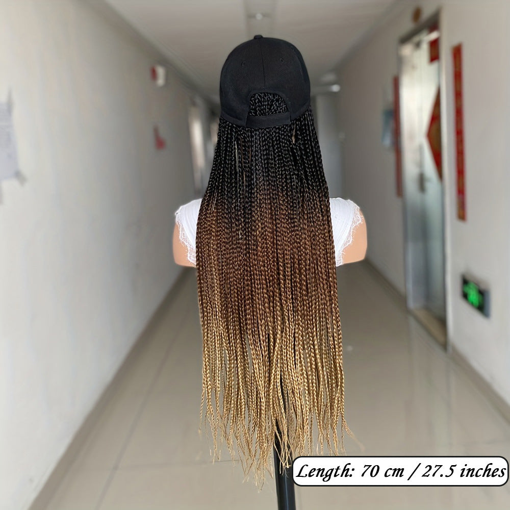 African Black Dreadlocks Hat Hand-woven Braid Other Wig