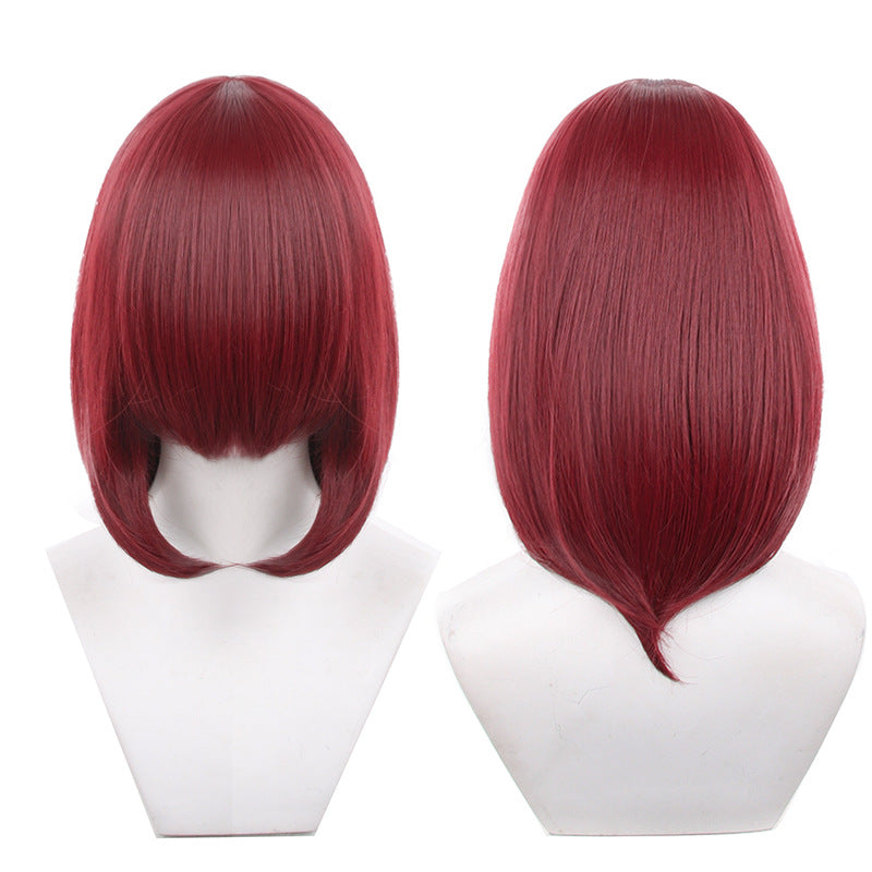 Universal Inner Button Hair Female Scalp Shape Cos Wig