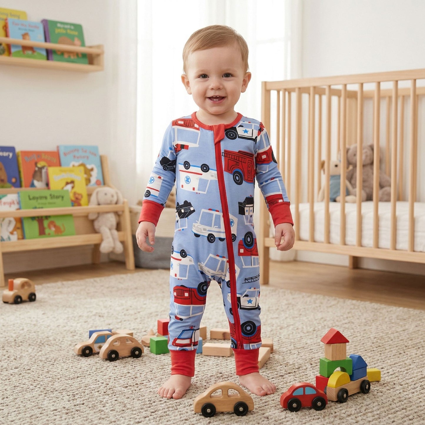 Fiber Long-sleeved Jumpsuit Class Four Zipper Jumpsuit, Climbing Suit
