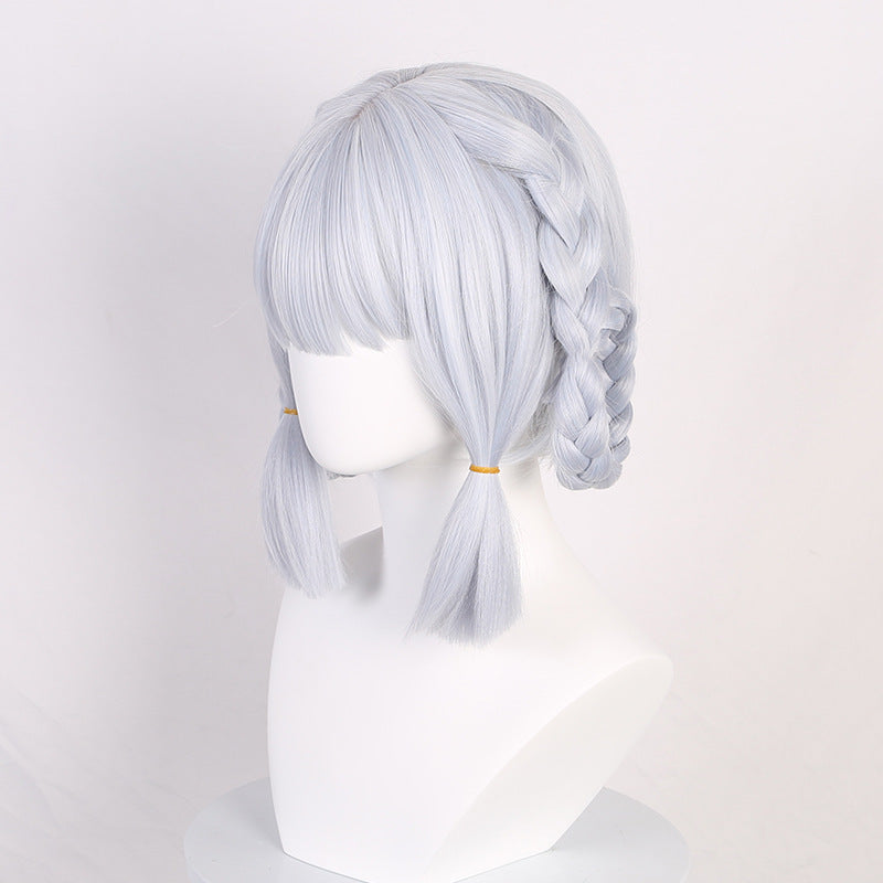 Li Skin Flower Time Letter Simulation Long Scalp Twist Cos Wig