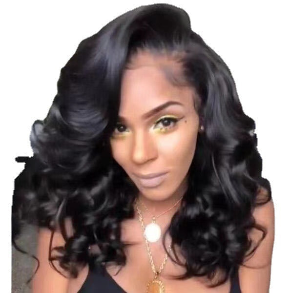Women's Rose Net Fiber Synthetic Wigs Wig Short Curly Hair