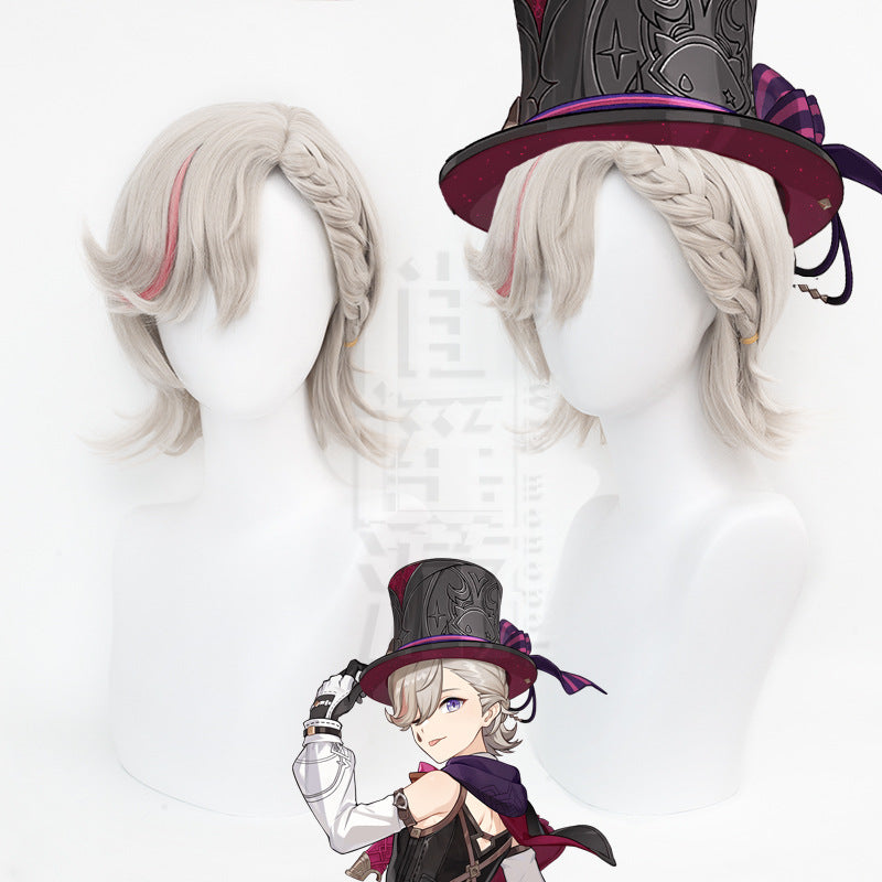 Travel Original God Artificial Human Scalp Top Twist Braid Cos Wig