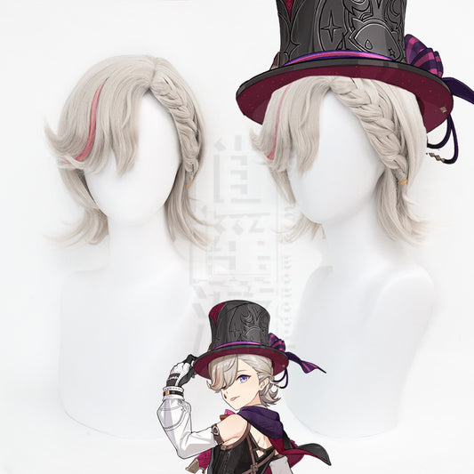 Travel Original God Artificial Human Scalp Top Twist Braid Cos Wig