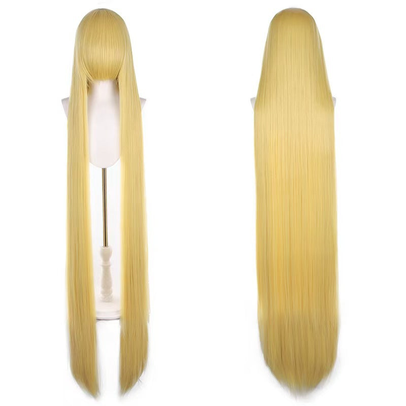 Universal Round Head Fur Female Hair Cos Wig