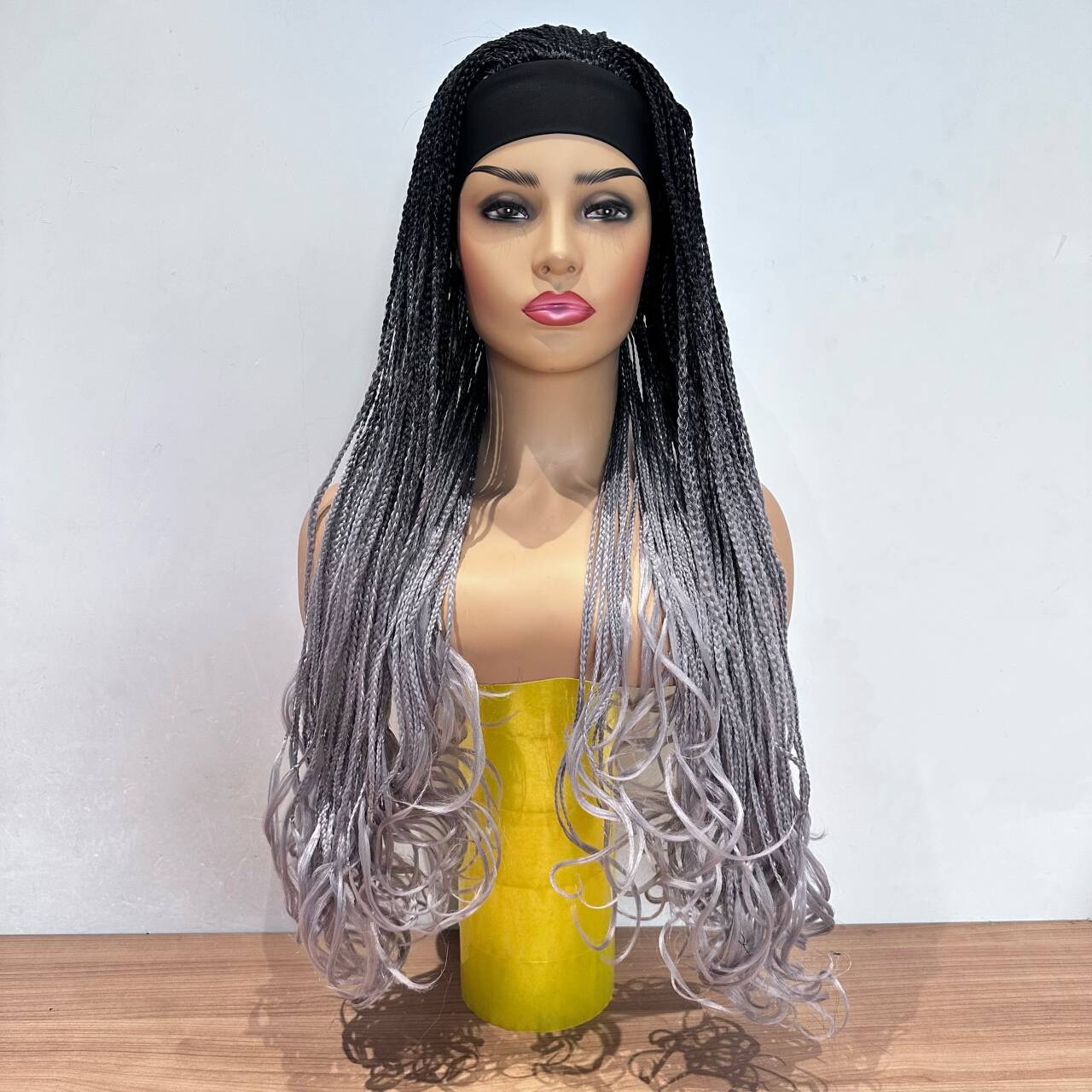 Braid Large Curling Iron Set Dreadlocks Wig Long Curls