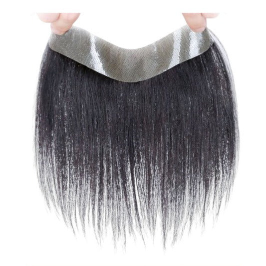 Men's Hairline Stickers Forehead Natural Light Hair Supplementing Piece Invisible Seamless Wig Bangs