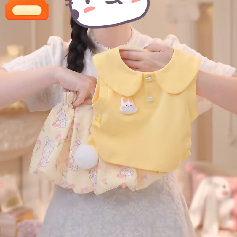 Children's Clothing Short-sleeved T-shirt Casual Two-piece Year-old Week Children's Suit