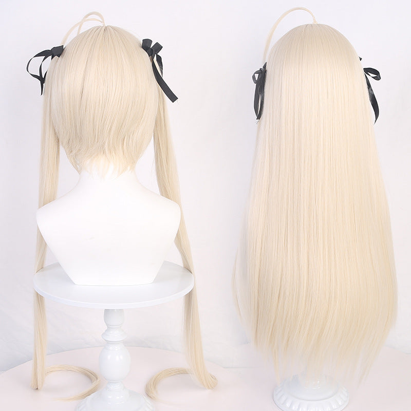 Cardamom No Sora Bandage Double Ponytail Special Color Cos Wig