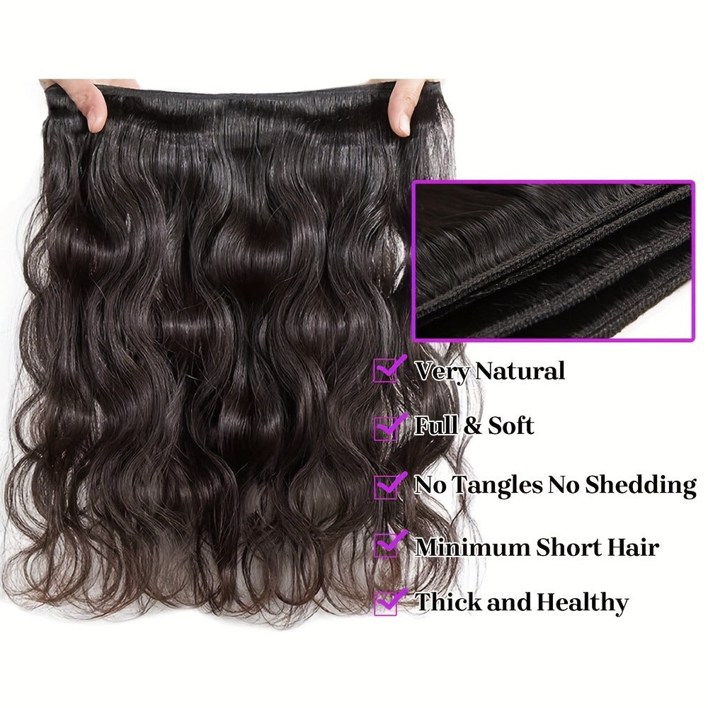 Natural Color Strip Pure Human Without Real Hair Wig