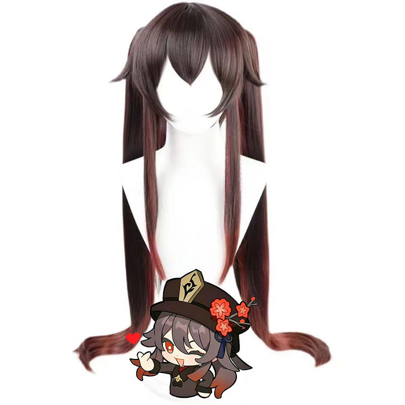 Original God Combination Series Fu Walnut Lightning Cos Wig