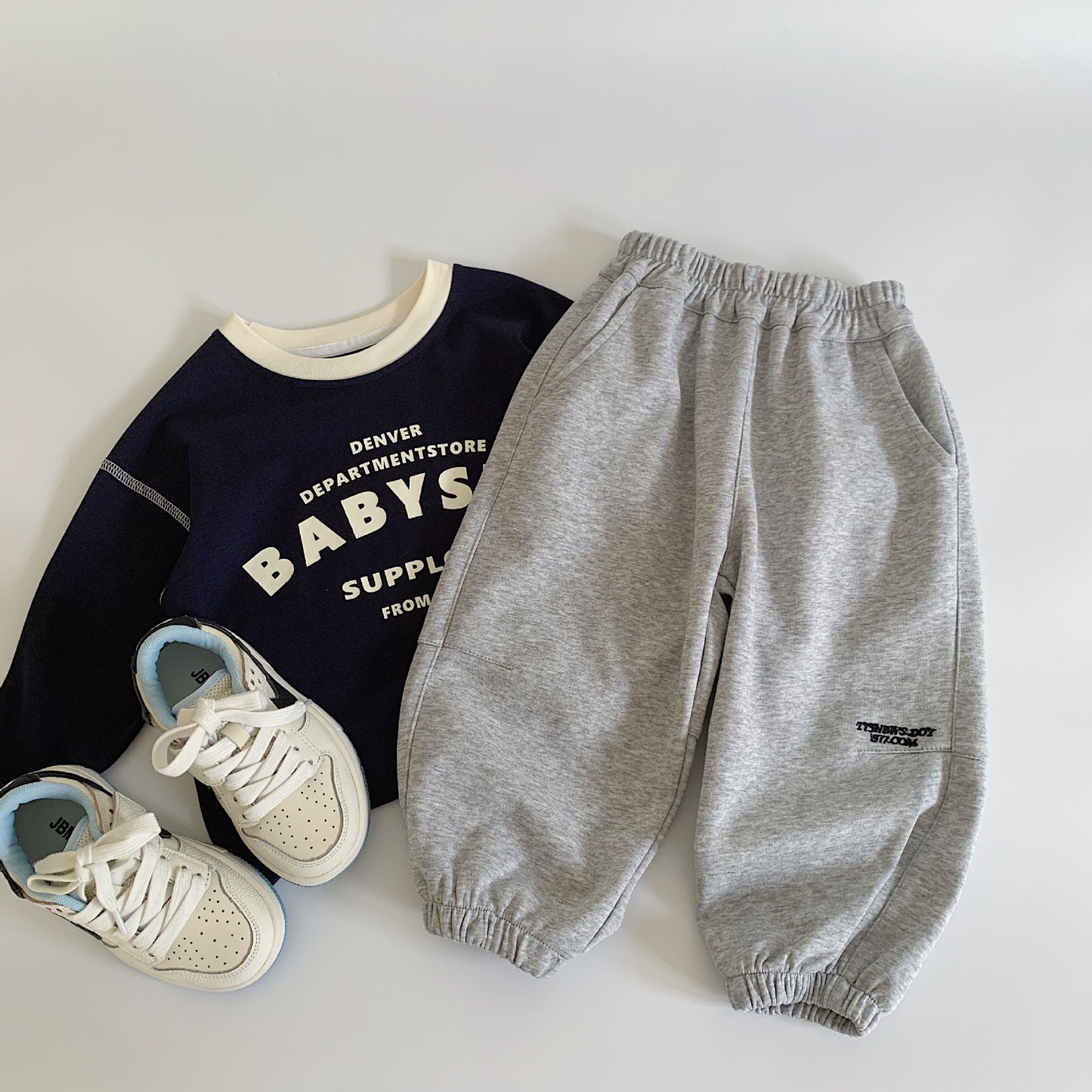 Men's & Children's Spring Trousers Sports Outerwear Casual Crawler Children's Pants