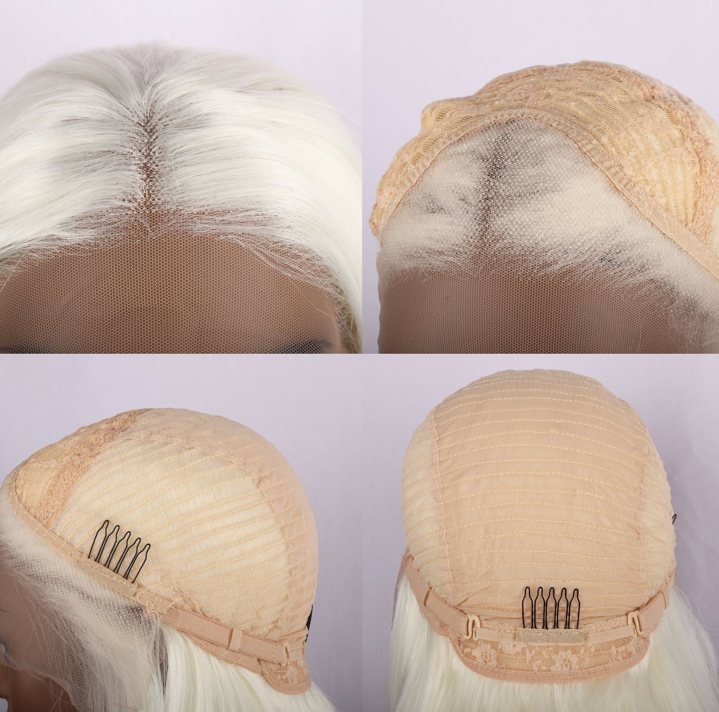 Clearance Sample Fiber Chemical Front Lace Long Straight Wig