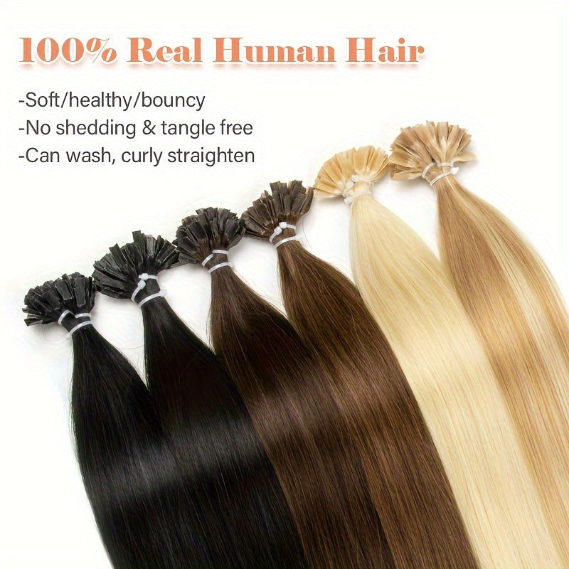 Human Extensions Wigs Pieces Extension Nail Real Hair Wig