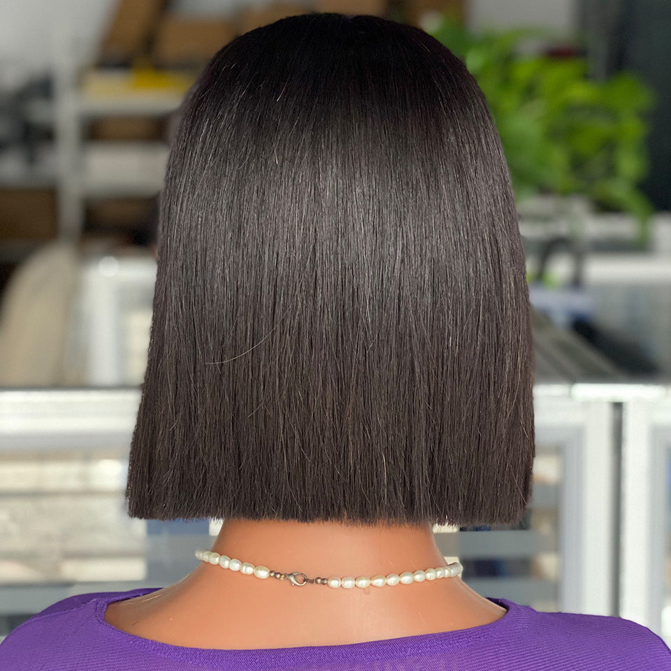 Classic New Creative Versatile Cool Human Real Hair Wig