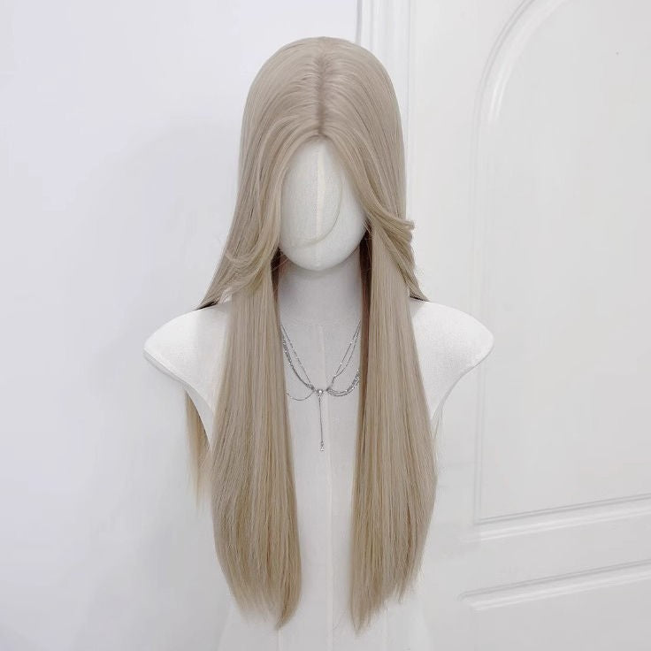 Female Summer Gradient Explosion Top Paris Painting Other Wig