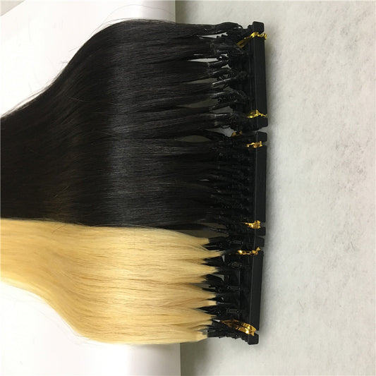 Second Generation Full Hot Dye Invisible Real Hair Wig