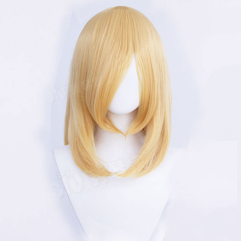 Universal Cm Short Hair Mao Shape Blank Natural Cos Wig