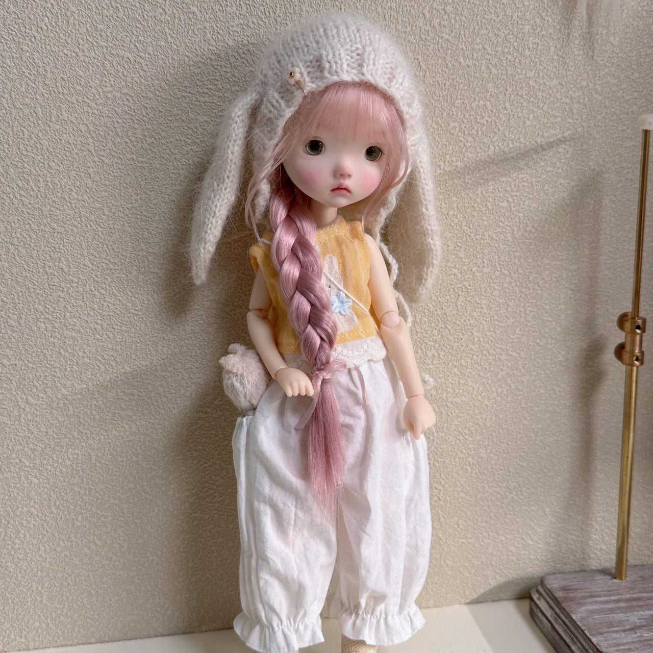 Spring Hair Long Straight Can Be Trim Shape Cos Wig