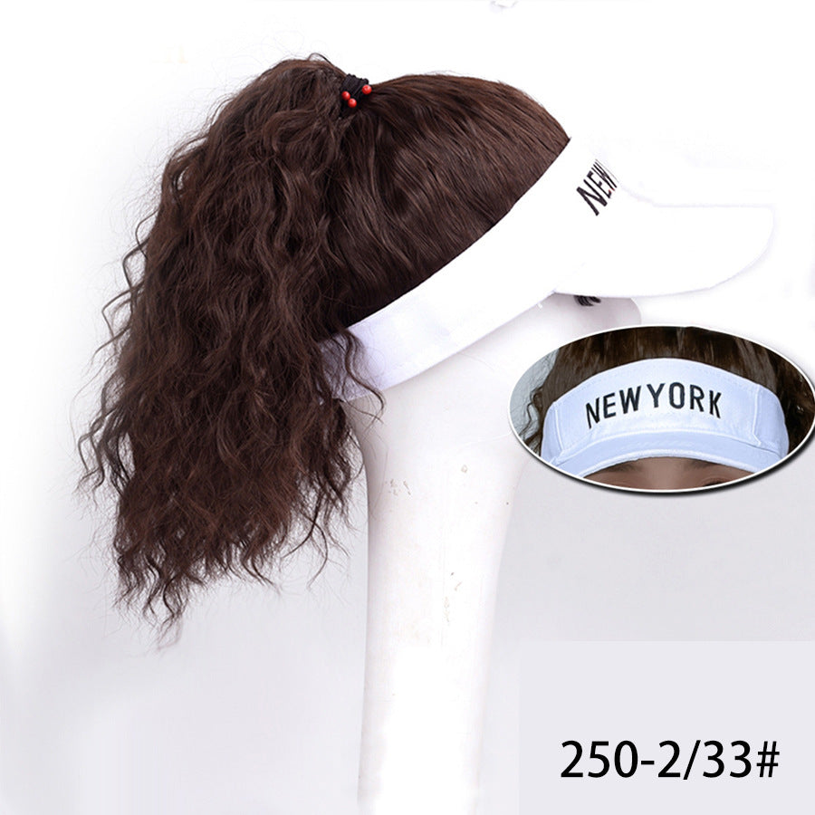 Integrated Fashion Summer Sun Ponytail Female Korean Other Wig
