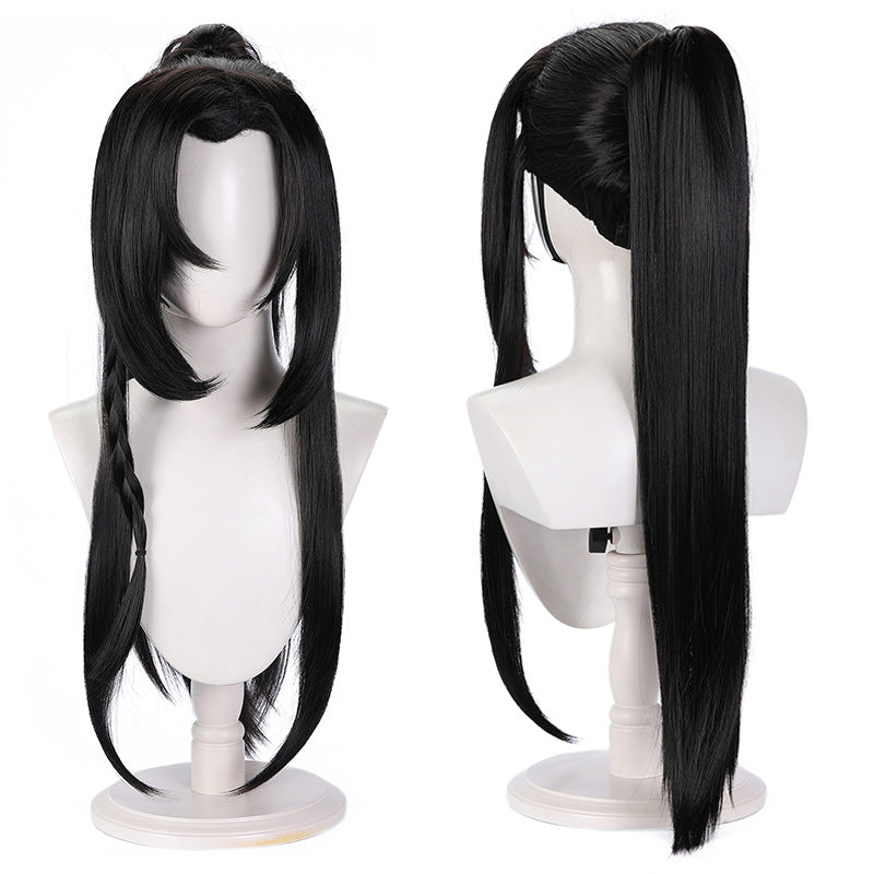Xie City Flower Stand Prince Shen Chu Evening Ning Ink Cos Wig