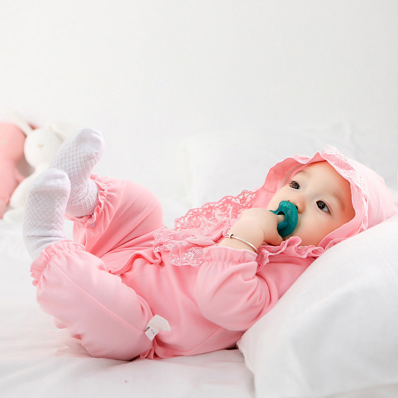 Children's Romper Long Sleeve Princess Rompers Banquet Jumpsuit, Climbing Suit
