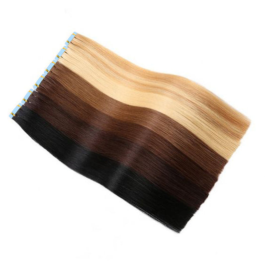 Comfortable Popular Extension Full Human Film Real Hair Wig