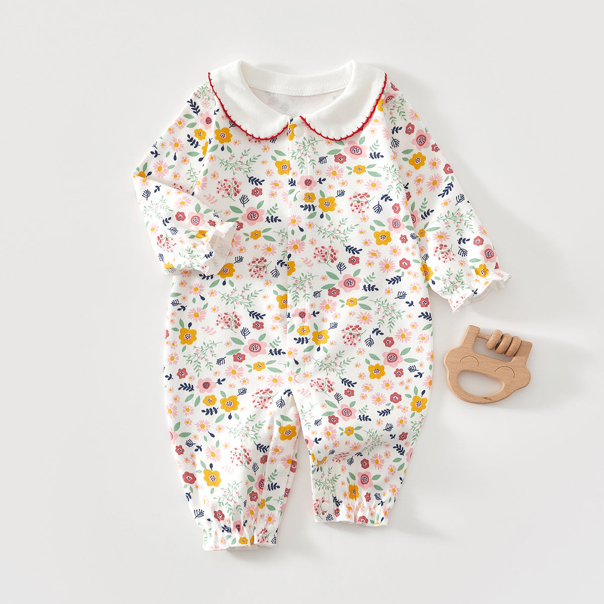 Born Rompers Romper Boy Pure Cotton Jumpsuit, Climbing Suit