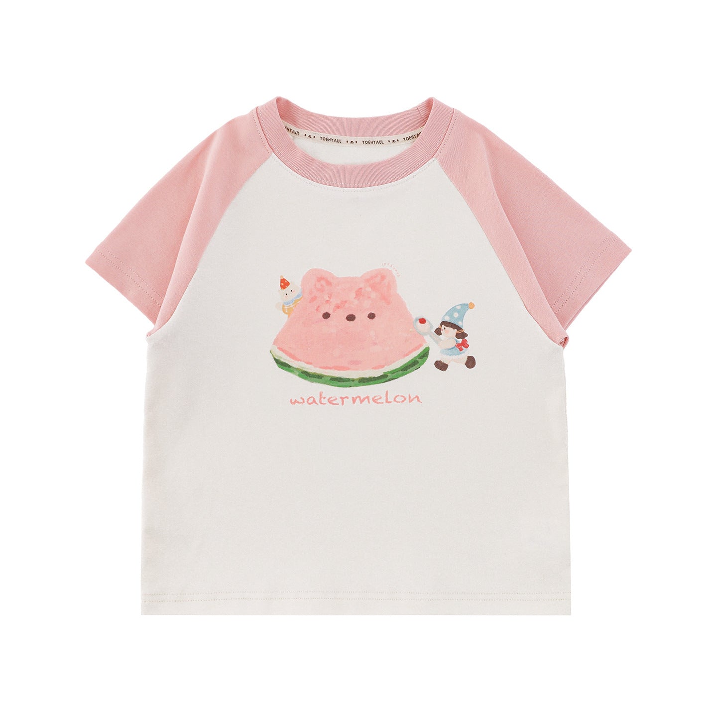 Short Sleeve T-shirt Cool Fruit Top Summer Loose Shorts Children's Suit