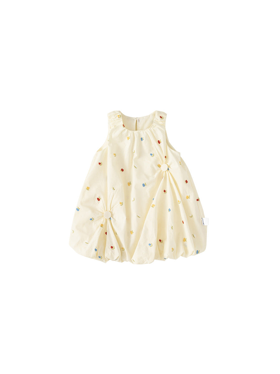 Children's Skirt Sweet Sleeveless Bud Fashionable Clothes Children's Dress