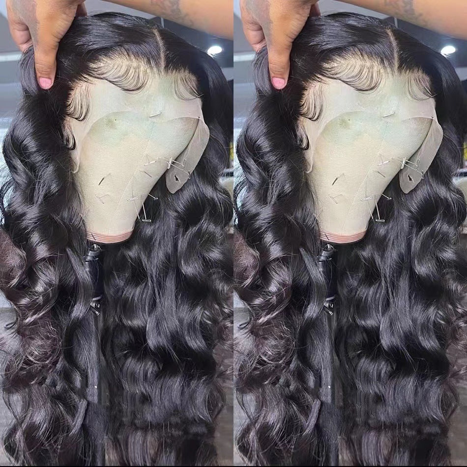 Classy Creative Front Lace Ms. Hair Wig Long Curls