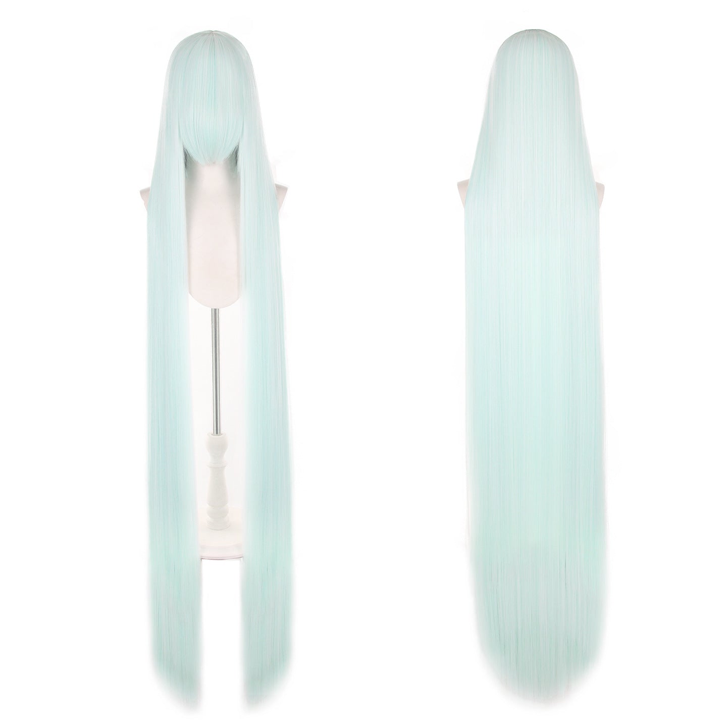 Universal Round Head Fur Female Hair Cos Wig