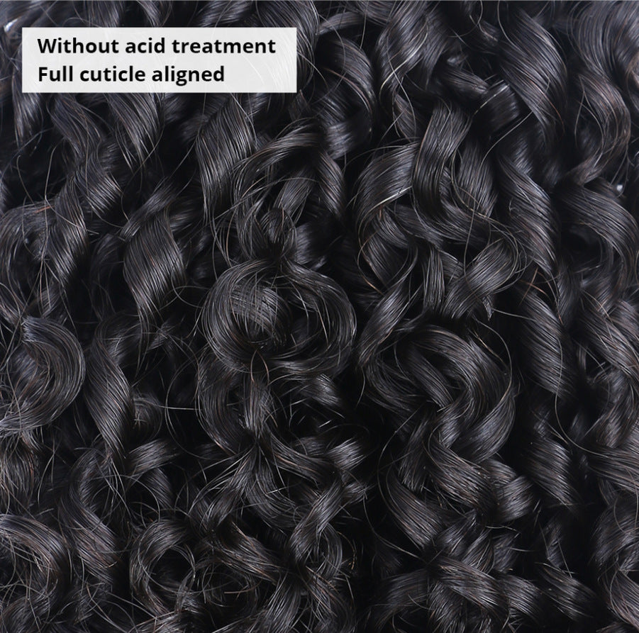 Creative Graceful Slouchy Pretty Human Wigs Real Hair Wig