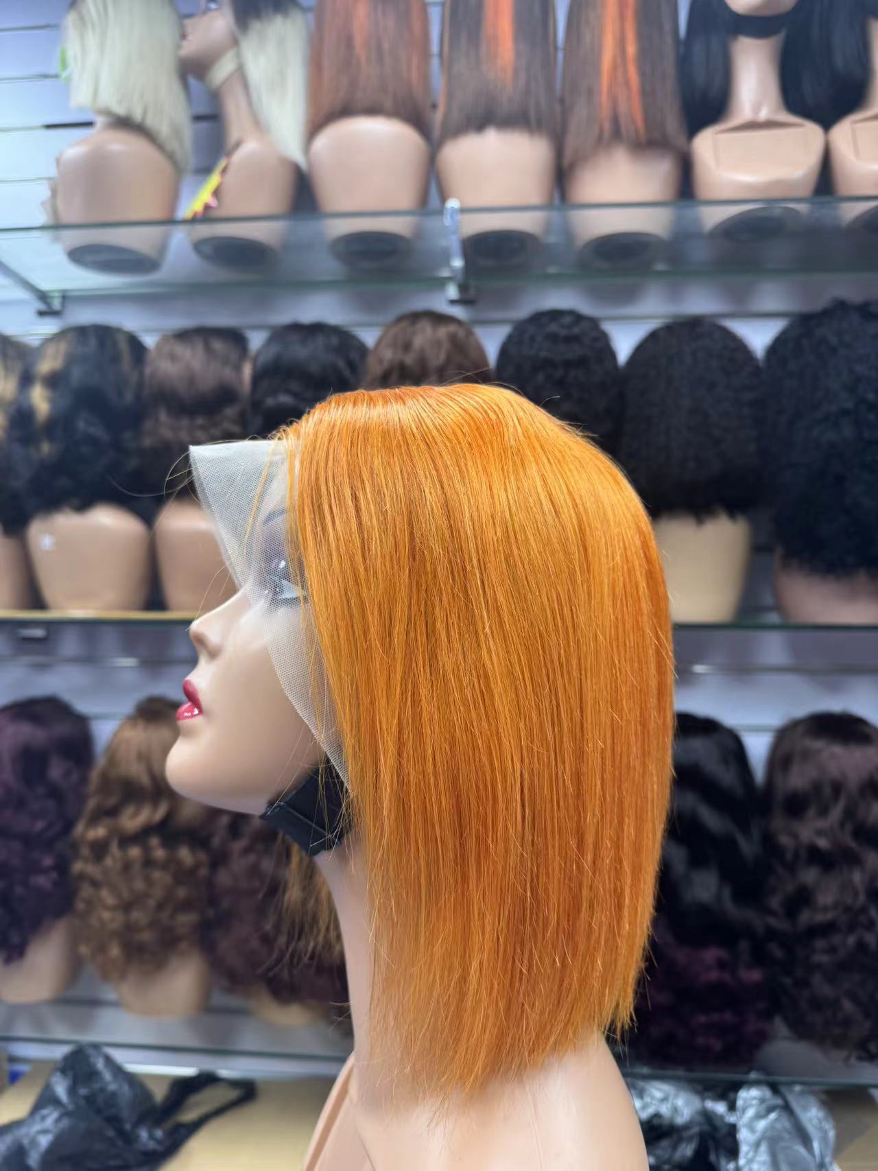 Fashion Popular Classy Innovative Bobo Human Real Hair Wig