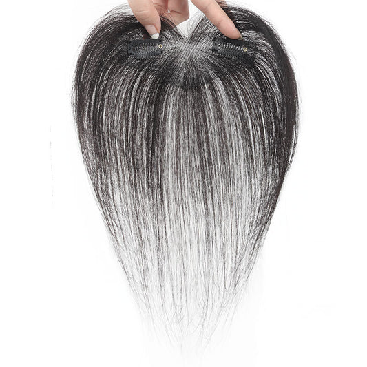 Fake Head Hair Supplementing Piece Full Real Human Wig Bangs