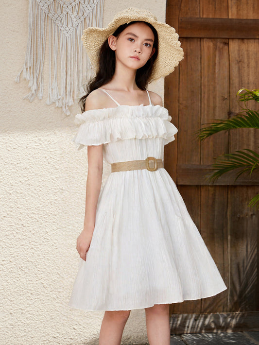 Women's & Children's Skirts Summer Suspender Skirt Western Style Children's Dress