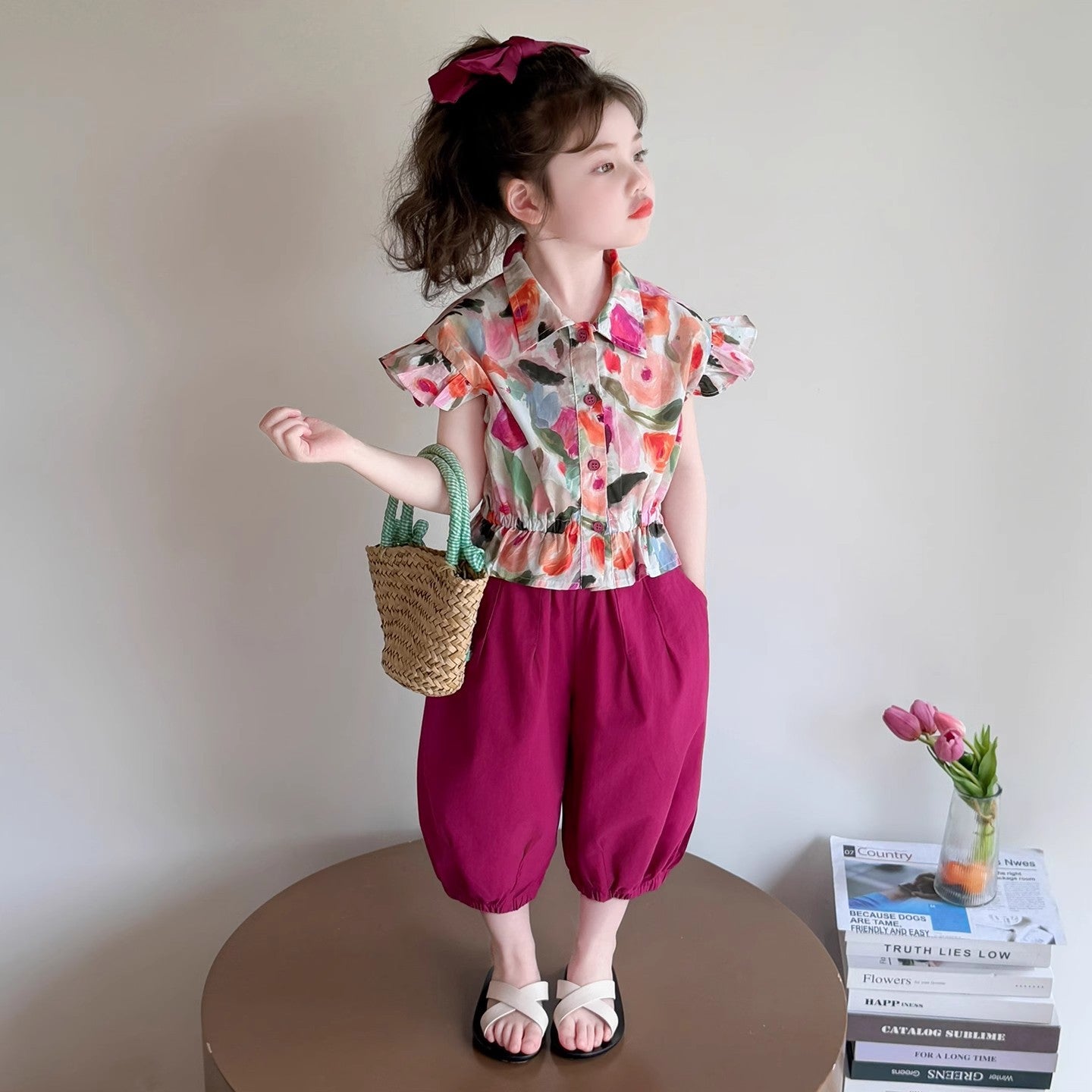 Children's Summer Suits Super Beautiful Clothes Thin Fashionable Children's Suit