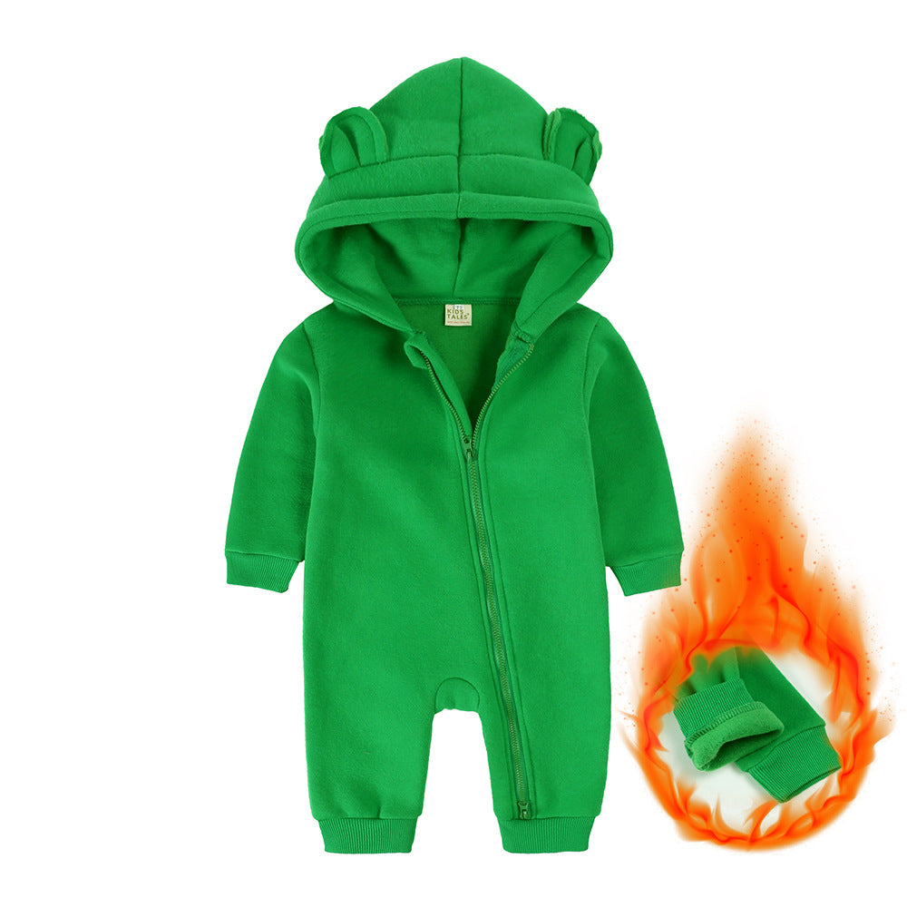 Jumpsuit Outwear Thickening Thermal Romper Born Jumpsuit, Climbing Suit