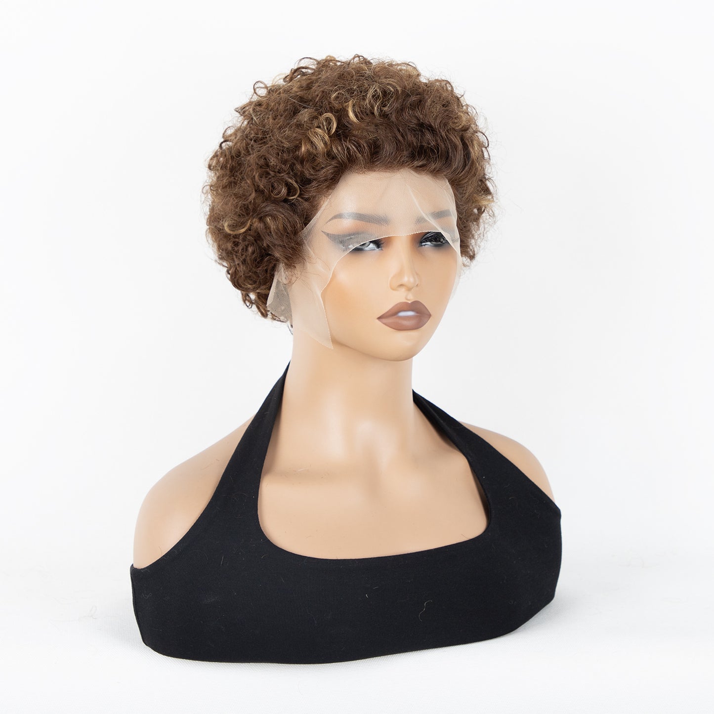 African Explosion Natural Fluffy Breathable Fashion Styling Wig Short Curly Hair