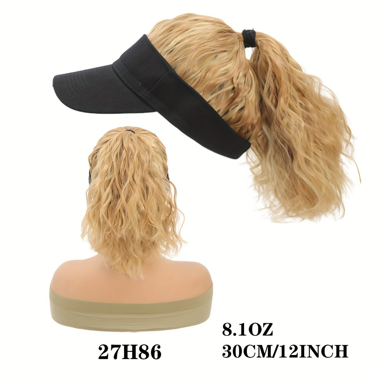 Baseball Hat Hip Hop Sunshade Golf Cap Funny Duck Tongue Other Wig