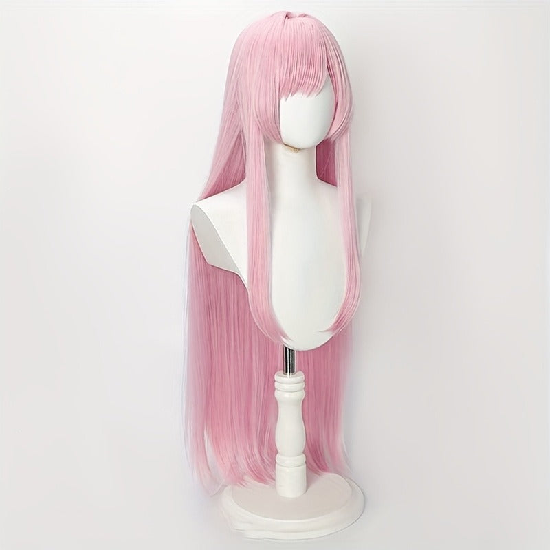 Women's National Team Bird Of Paradise Straight Two-dimensional Animation Hair Wig Long Curls