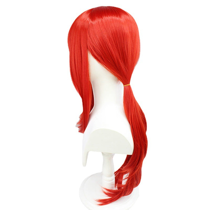 Beautiful Original God Lu Red Silicone Cos Wig