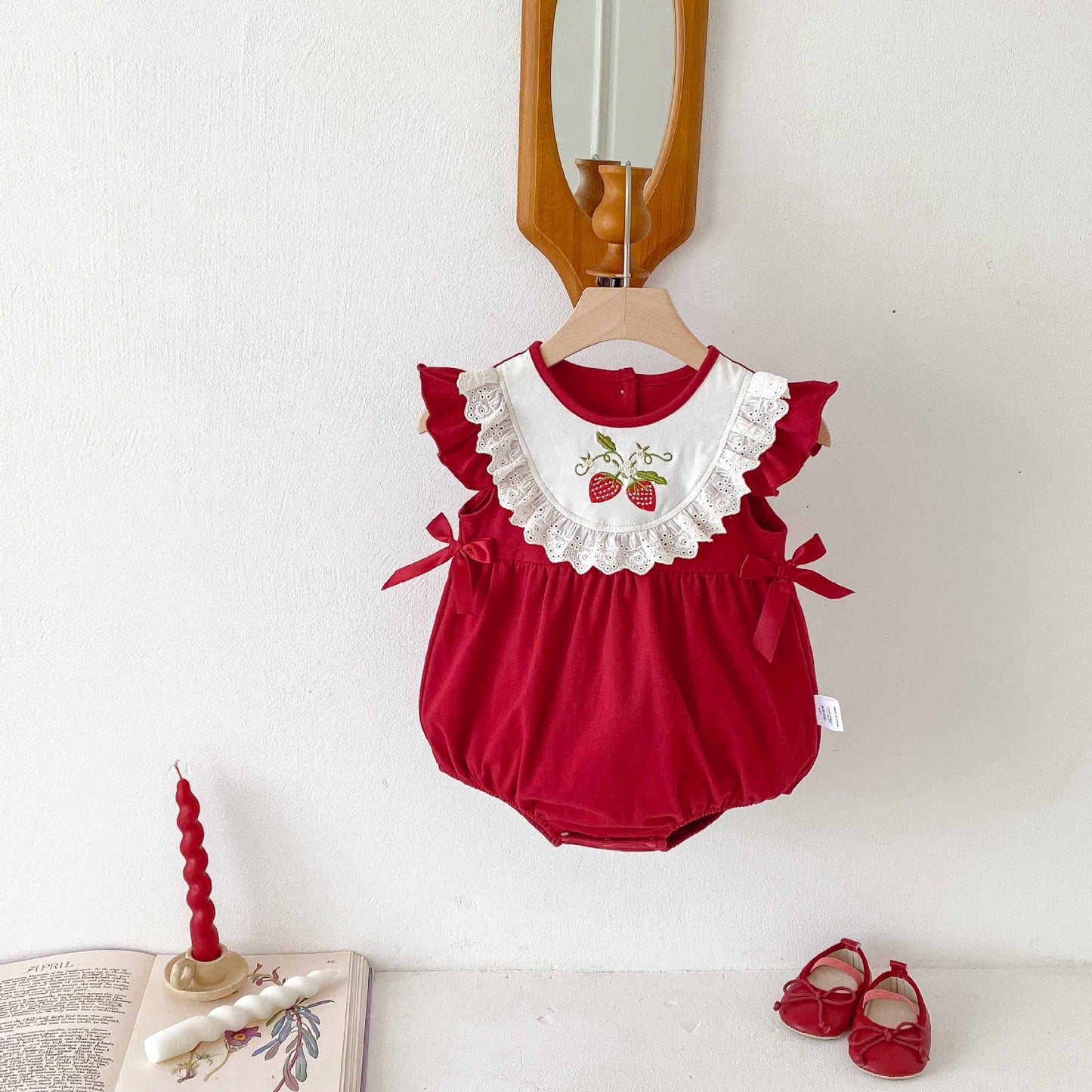 Wear Born Clothes Jumpsuit Full Moon Romper Thin Jumpsuit, Climbing Suit