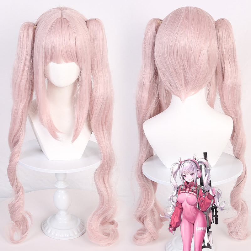 Alice Light Pink Jaws Clamp Pairs Cos Wig