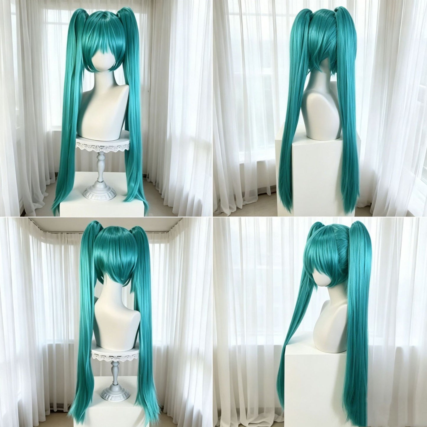 Halloween Two-dimensional Animation Rose Net Dress Up Cos Wig