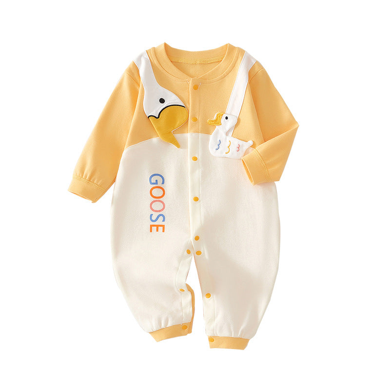 Jumpsuit Pure Cotton Born Clothes Boys Jumpsuit, Climbing Suit