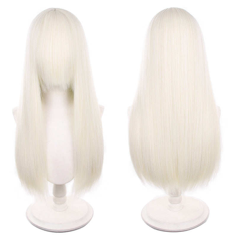 Universal Long Straight Weight Shape Head Cos Wig