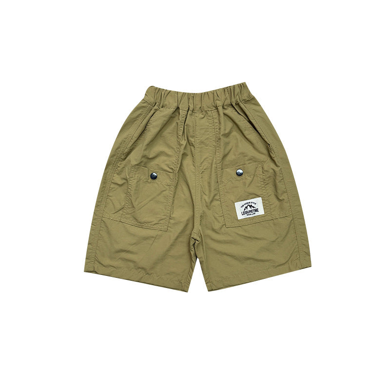 Children's Outdoor Shorts Summer Lightweight Breathable Versatile Children's Pants