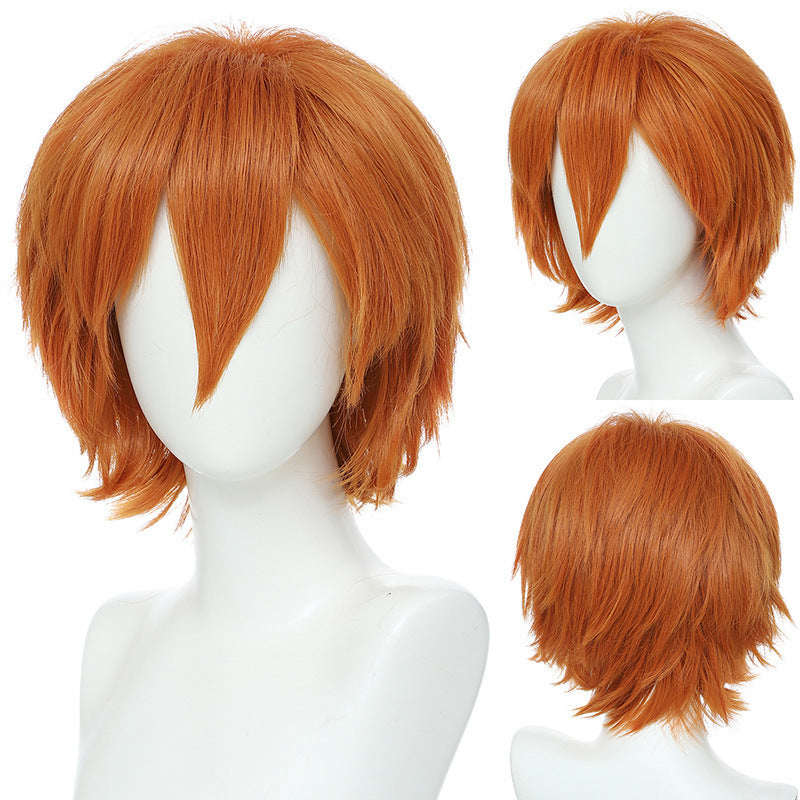 Short Hair Closing Face Top Optional Mao Style Cos Wig