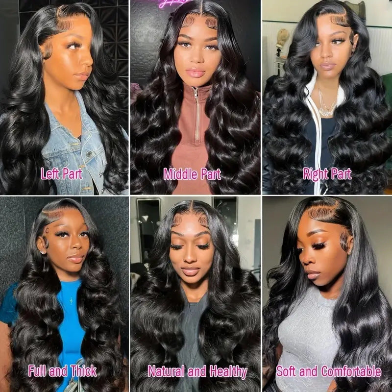 Front Lace Big Wave Curly Full Hair Wig Long Curls